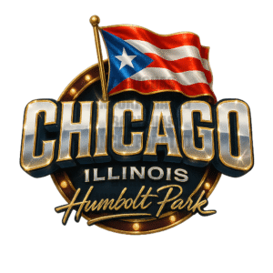Chicago Humboldt Park Puerto Rican Flag Design