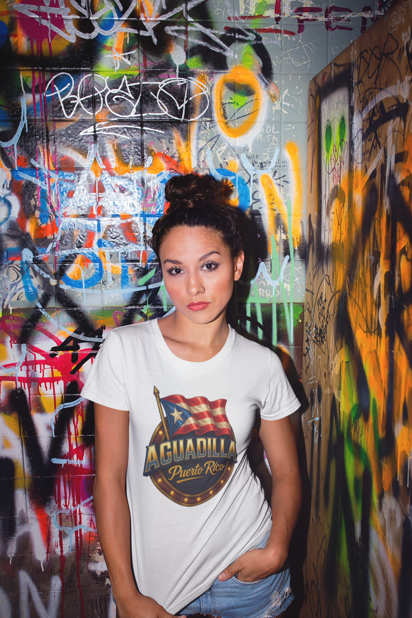 tshirt-mockup-of-a-girl-in-a-bathroom-with-graffiti-22279