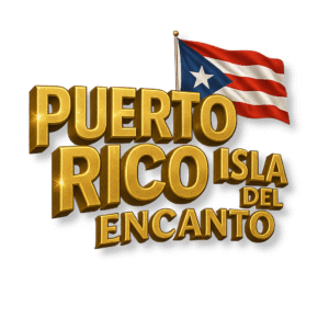Puerto Rico Isla Del Encanto | Gold