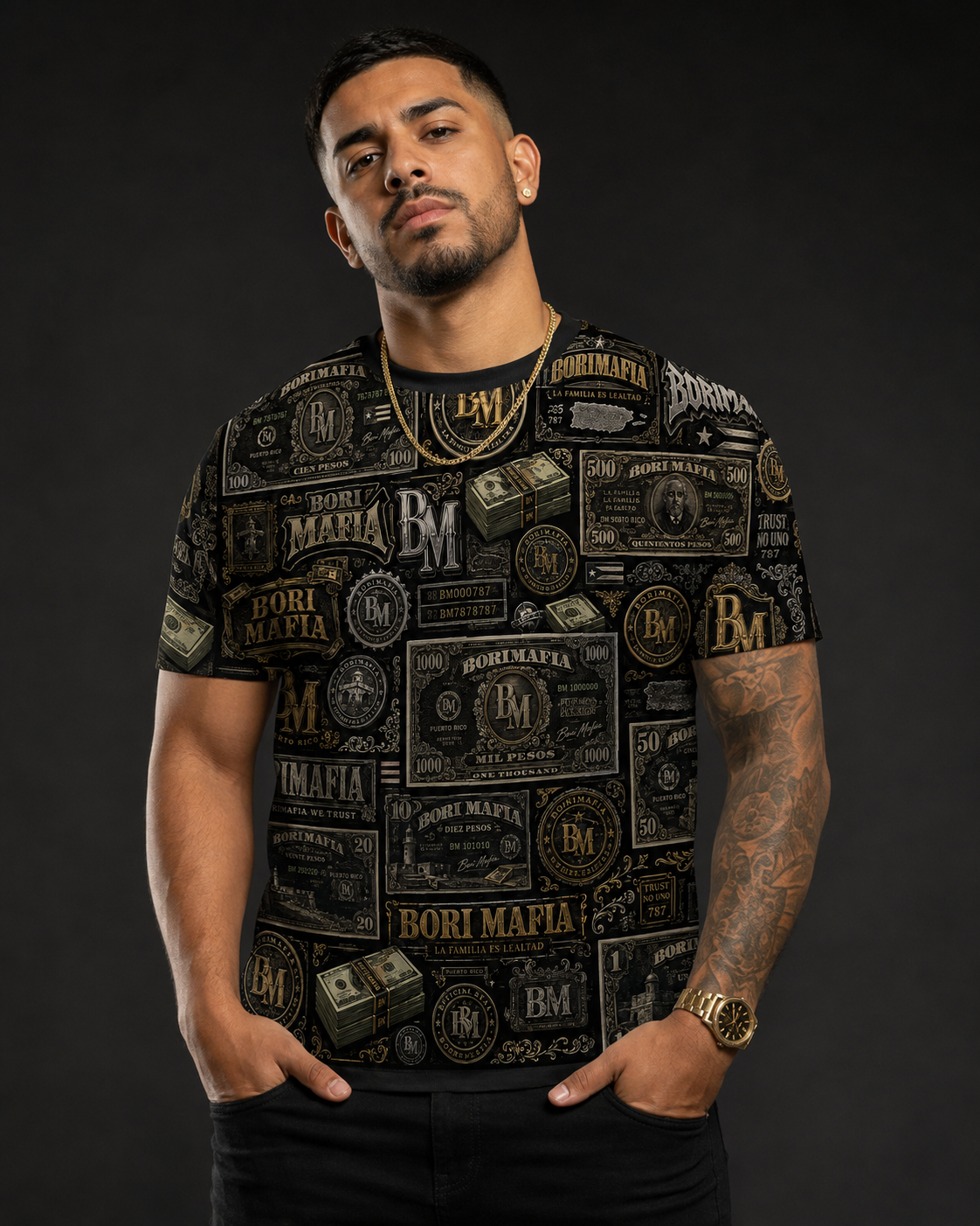MONEY SHIRT MOCUP